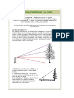 Apreciación de Distancias y Alturas