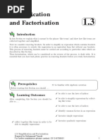 1 3 Simplify Factorise