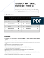 FIITJEE Ranker S Study Material PDF