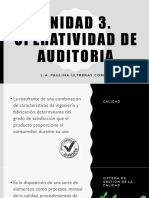 UNIDAD 3. Operatividad de Auditoría