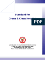 AHPI Standard For Green & Clean Hospital