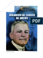 Estatuto Del Docente Dominicano PDF