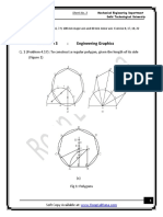 Sheet No 3: Engineering Graphics: Roop Lal