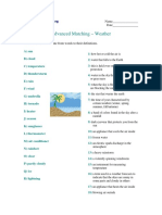 Advanced Matching - Weather PDF