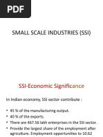 Small Scale Industries (Ssi) - Short