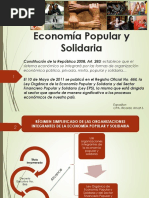 Organizaciones de La Economia Popular y Solidaria