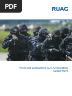 Ruag Pistol and Submachine Gun Ammunition