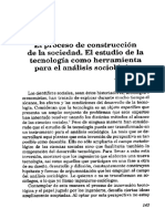 Callon - El Proceso de Construccion de La Sociedad PDF