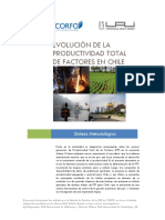 CORFO UAI Evolucion de La PTF en Chile PDF