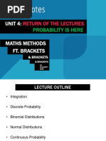 Return of The Lectures: Unit 4