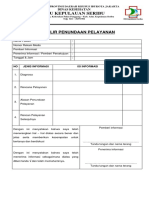 Formulir Penundaan Pelayanan