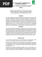 Informe 7 Sensorial