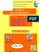 Charla de Nutricion