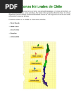 Zonas Naturales de Chile