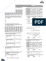 Estadística II - Tabla de Distribución de Frecuencias - 4to Año