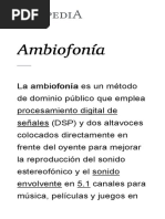 Ambiofonía PDF