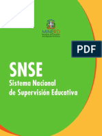 Sistema Nacional de Supervisión Educativa (Snse) PDF