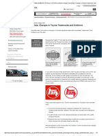 TOYOTA MOTOR CORPORATION GLOBAL WEBSITE - 75 Years of TOYOTA - Vehicle Lineage Chart - Data - Changes in Toyota Trademarks and Emblems