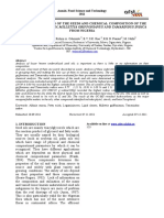 Proximate Analysis of The Seeds and Chemical Composition of The Oils of Albizia Saman, Millettia Griffonianus and Tamarindus Indica From Nigeria