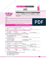 Ieo Sample Paper Class-5