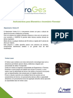 Instrumentos para Biometria e Inventário Florestal - TERRAGES 2012