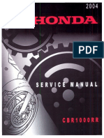 Manual de Reparatie Honda CBR 1000 RR