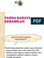 Tanda Bahaya Kehamilan