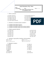 Operações Com Racionais