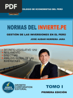 Contenidos Libro Normas Del Invierte - Pe