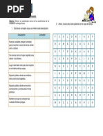 Ficha - Sopa Letras - Ciudad Antigua Grecia - 3°