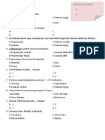 Soal Ips (Relief Muka Bumi)