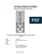 Informe Parametros de Pativilca