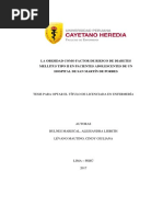 La Obesidad Como Factor de Riesgo de Diabetes Mellitus Tipo II en Pacientes Adolescentes de Un Hospital de San Martín de Porres