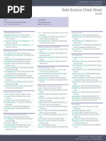 Numpy Cheat Sheet