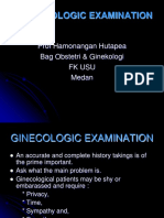 (k10) Ginecologic Examination