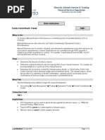 Work Instruction Funds Commitment: Create Fmz1: When To Use