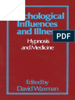 Psychological Influences and Illness - David Waxman