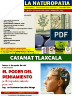 Casanat Tlaxcala Volante Promocional El Poder Del Pensamiento