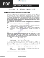 Electrochemistry Notes