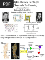 Presentation Bio502 Hodgkin Huxley Neuron 3 13 17 2