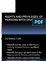 Rights Privileges PWD Rev