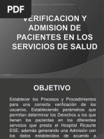 Verificacion Pacientes en El Sistema de Salud