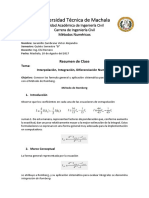 Resumen-De-Clase - Metodo de Romberg