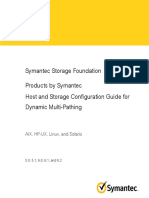 Symantec Storage Foundation Products by Symantec Host and Storage Configuration Guide For Dynamic Multi-Pathing