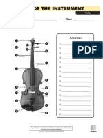 Parts of The Instrument: Answers