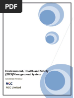 Environment, Health and Safety (EHS) Management System: NCC Limited