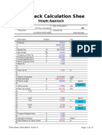 Flare Calc Sheet API - RP 521