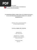 Vulnerabilidad Sismica Estructural en Viviendas Sociales, y Evaluacion Preliminar de Riesgo Sismico en La Region Metropolitana - Chile PDF