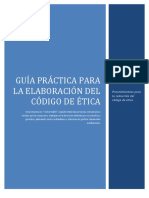 Guia Practica para La Elaboracion Del Codigo de Etica