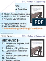 Module 7 Work, Energy, Power